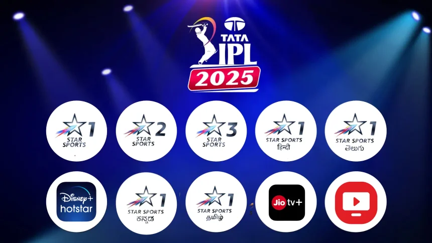 IPL 2025 Regional TV Channels List