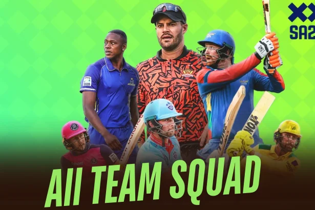 SA20 2025 All Team Squad: Players List - Captains, Vice-captain, All-Rounder, Bowlers, Batsman and Head Coaches