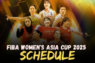 FIBA Women's Asia Cup 2025 Schedule, Host, Qualifiers, Team List, Format, Players list