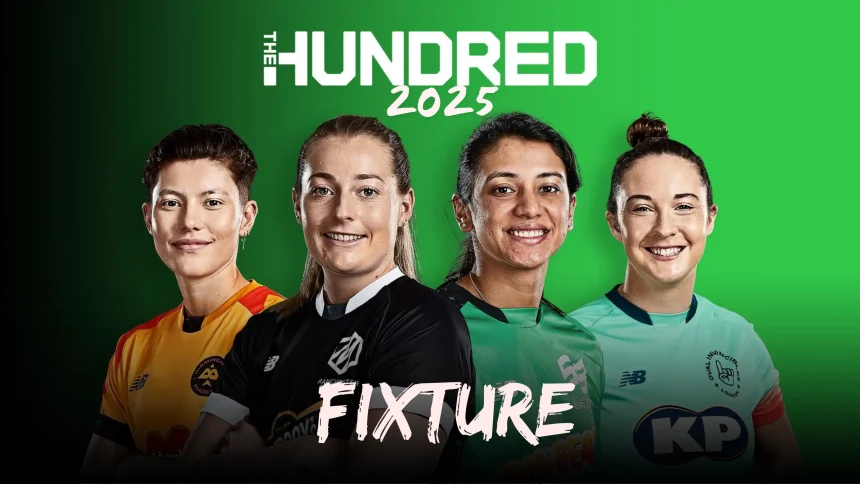 The Hundred Womens Competition 2025 Schedule