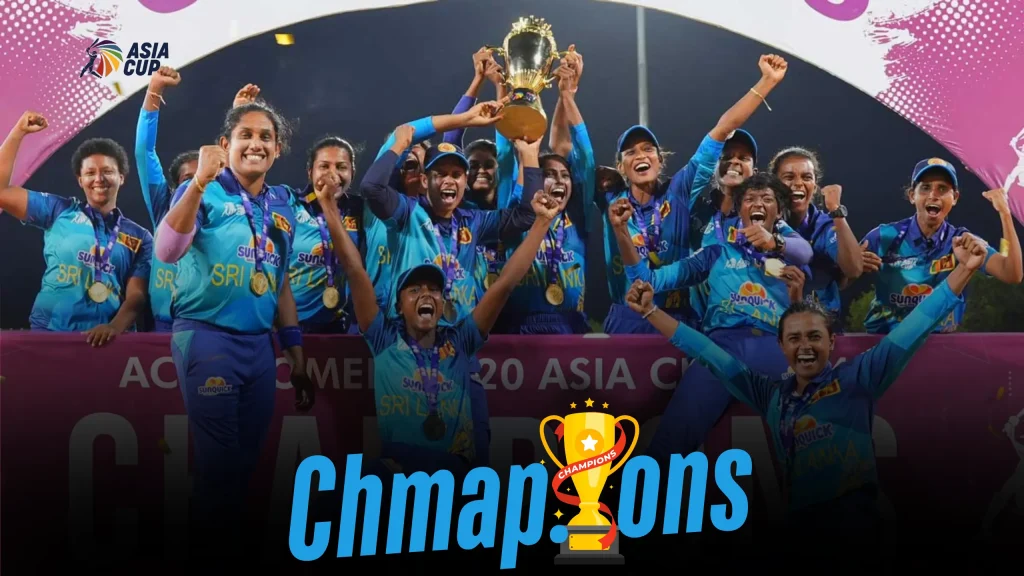 Women's Asia Cup Winners and Runners-Up of All Seasons