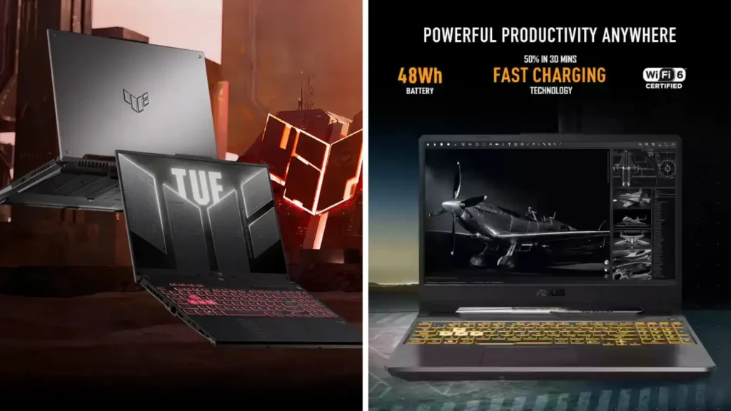 1. Asus TUF Gaming F17 (FX706HF)