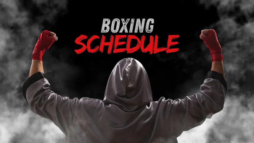 Boxing Schedule 2025: Complete Fight Calendar with Major Events & Key Dates