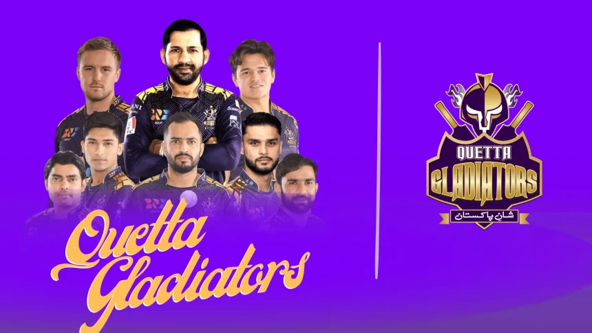 Quetta Gladiators 2025: Players List with Their Price, Time Table, Captain, Coaches, Home Ground, Owner, Jersey, Social Media profile all you need to know