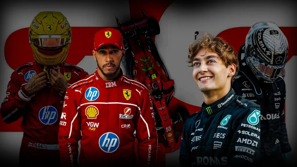 George Russell vs Lewis Hamilton Who’s Leading Mercedes in 2025 Rivalry or Mentorship