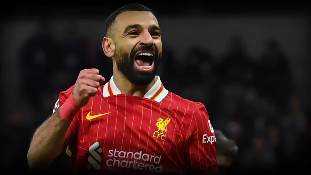 Mohamed Salah (65m) in the List of Top 20 Most Followed Footballers on Instagram in 2025