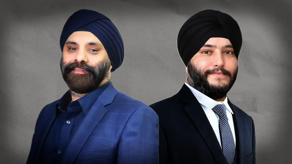Harry Singh and Amandeep Singh: South Africa Champions Owners