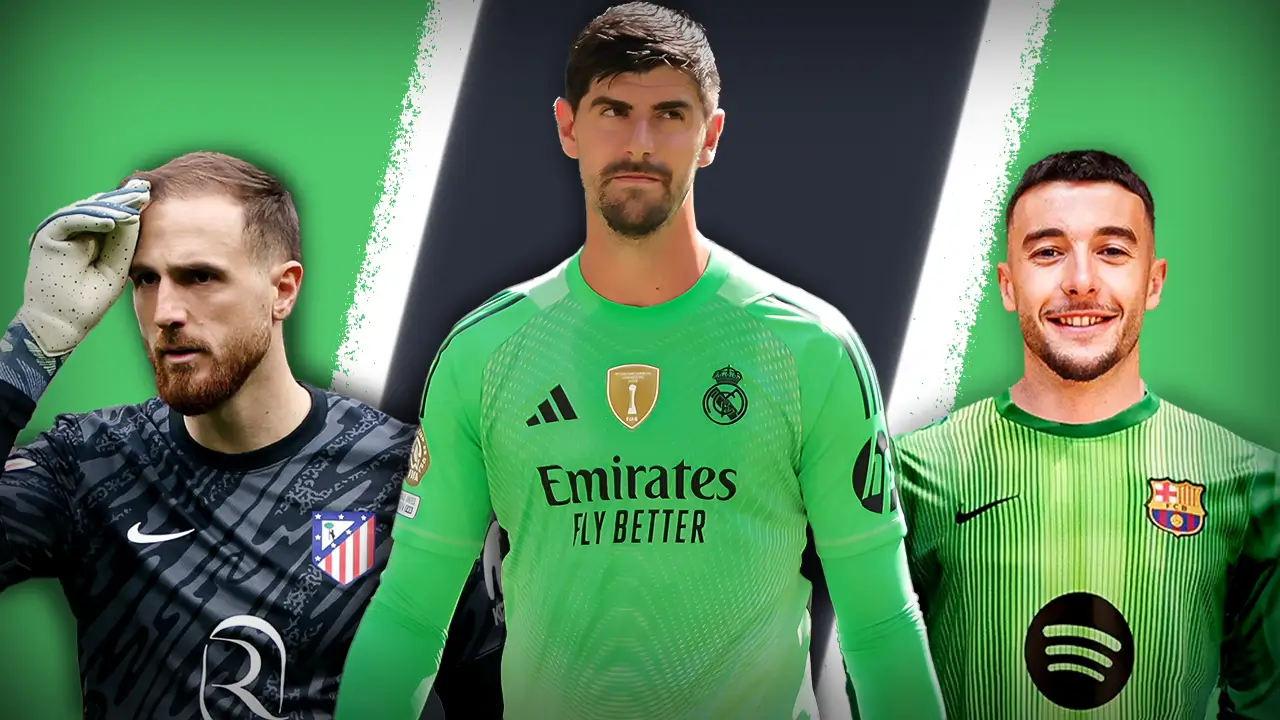 Who are the top 5 goalkeepers with the highest market value in the La Liga 2025/26
