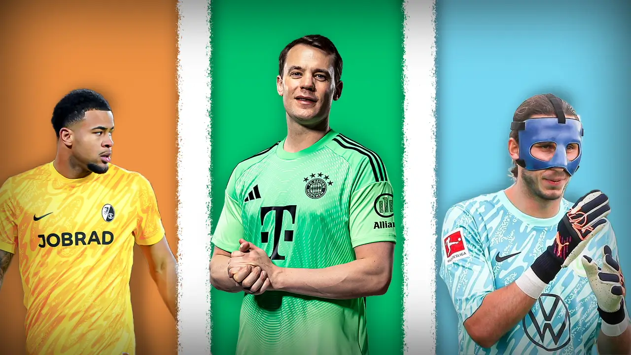five Bundesliga goalkeepers most effective in the 2025/26 season