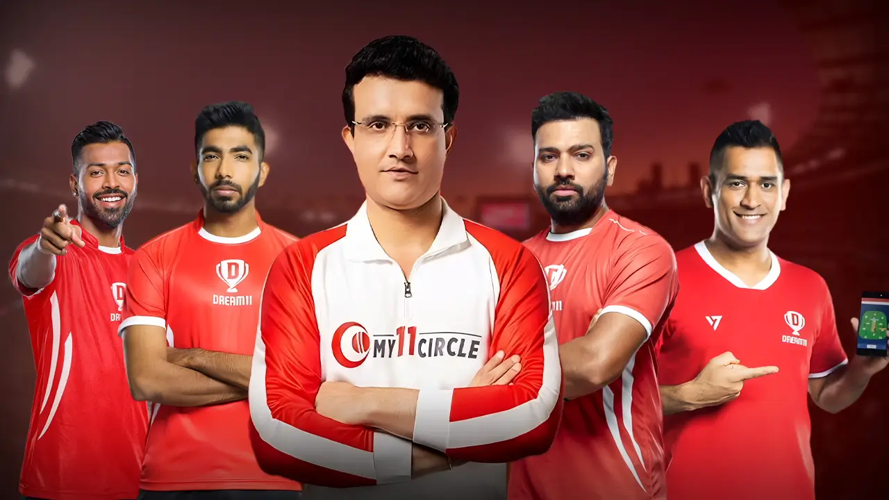 Which top 5 Indian sports stars promoted real-money gaming apps and what’s their exposure after the ban
