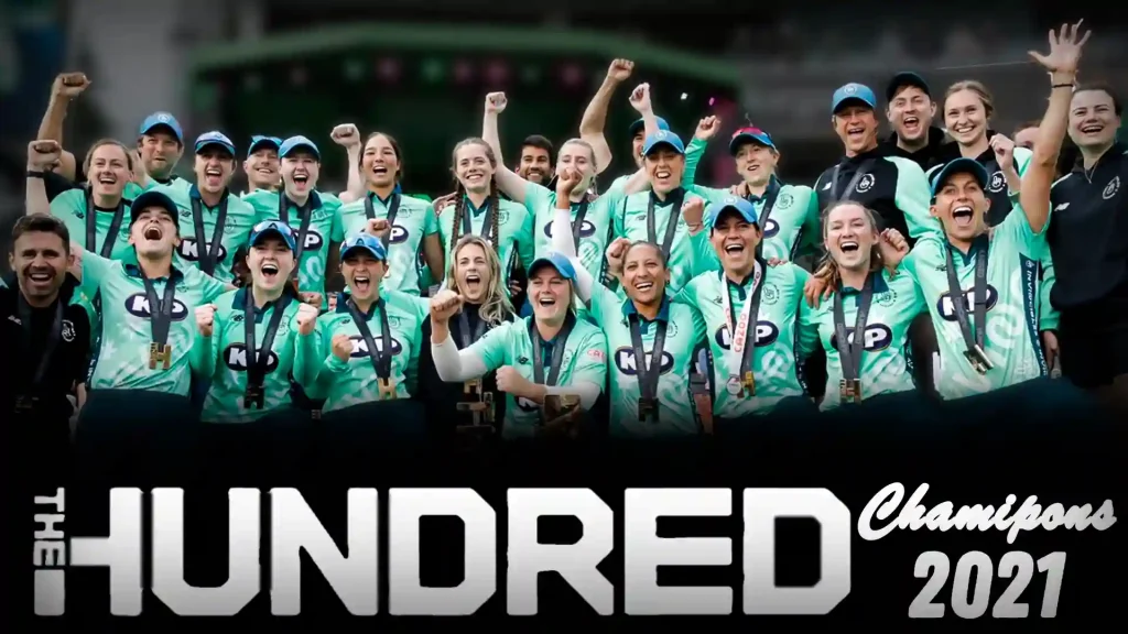2021 Edition Winner: Oval Invincibles- The Hundred Women's Competition Winners List