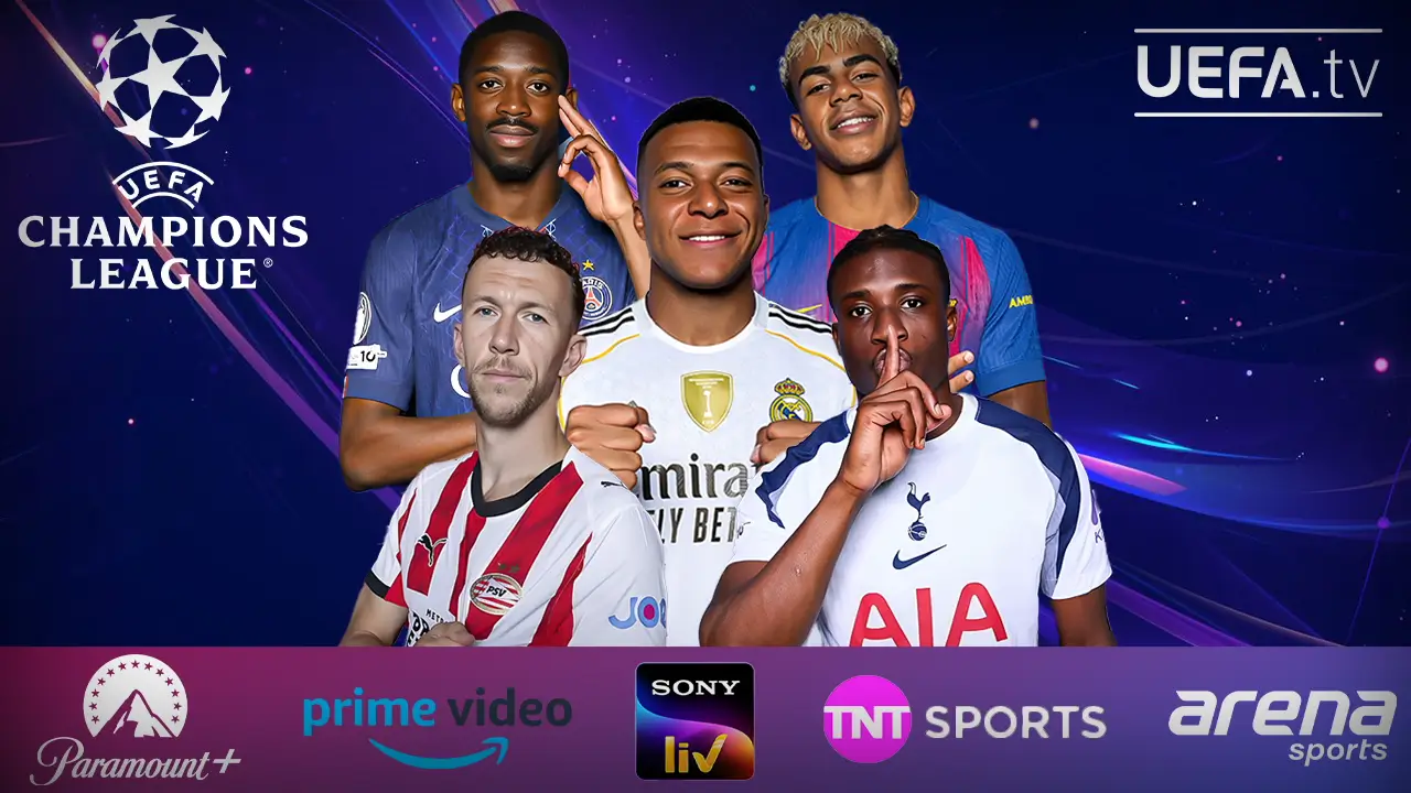 Where to watch a free live stream of UEFA Champions League 2025-26