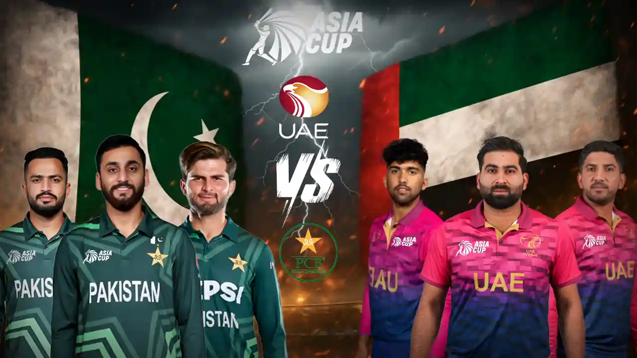 Pakistan vs United Arab Emirates Asia Cup 2025 10th Match Head to Head, Lineups, Predictions, Pitch report, Weather Forecast, Top batsmen to watch
