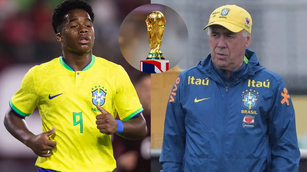 “Endrick is very young; this won't be his last World Cup" Carlo Ancelotti on Endrick's FIFA World Cup 2026 selection