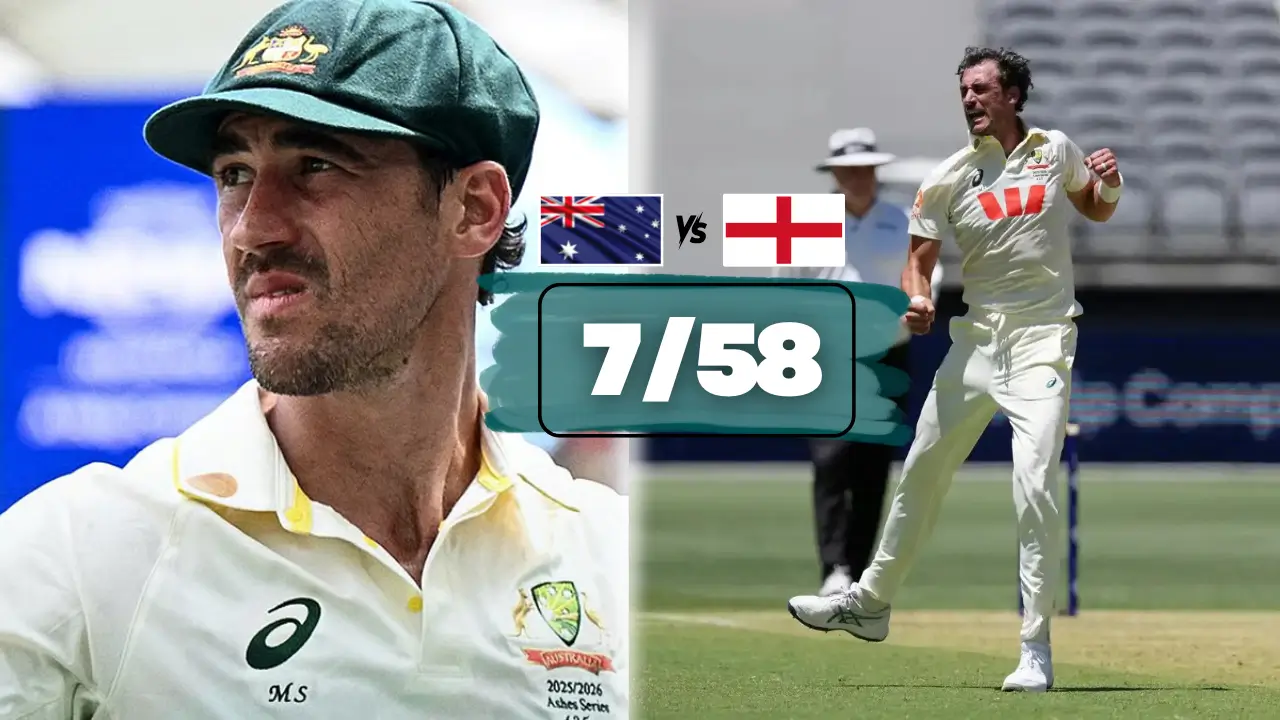 England vs Australia: Mitchell Starc breaks a 34-year Ashes record