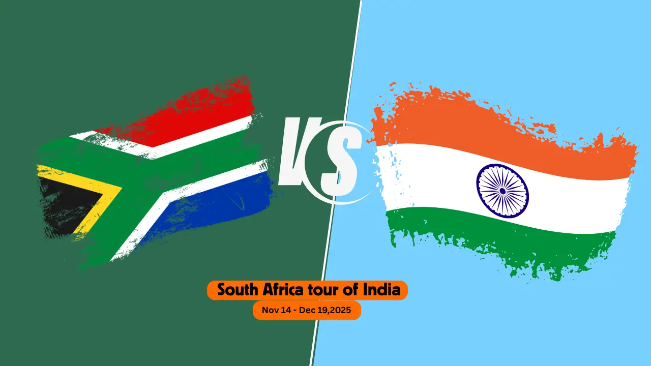 South Africa tour of India 2025 Complete Time table: Head to Head, Prediction, Expected Squads, Venues Announced