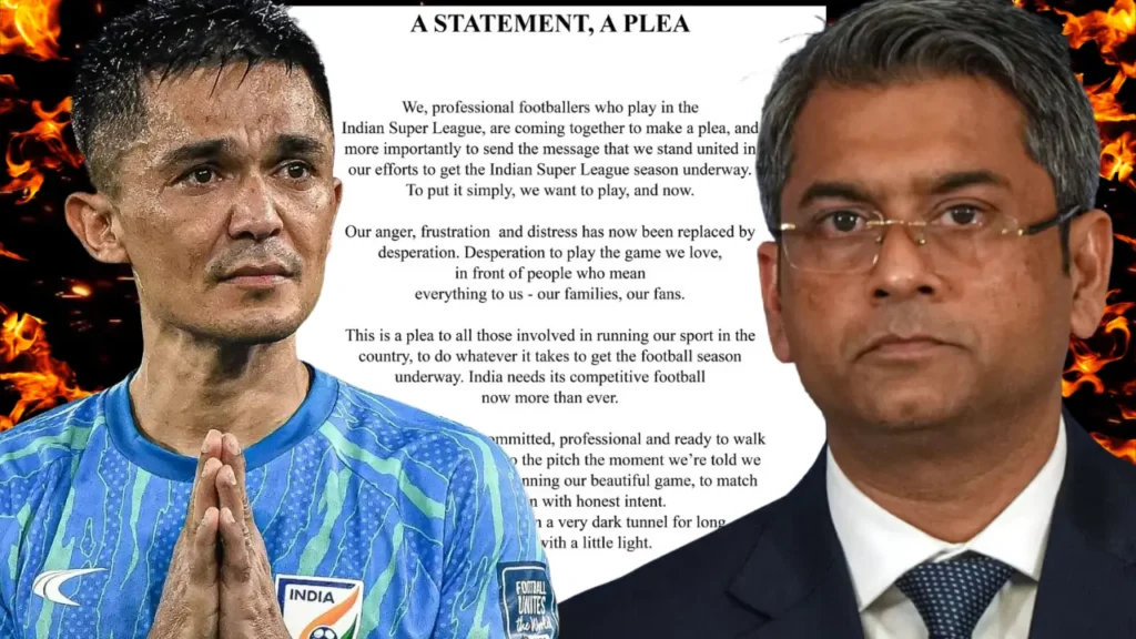 “To put it simply, we want to play and now" Sunil Chetri requests AIFF to start the Indian Super League