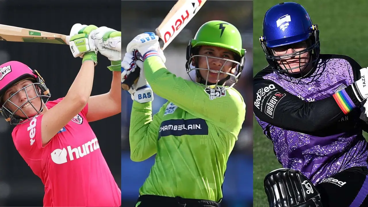 Top 5 Highest individual scores in Women's Big Bash League